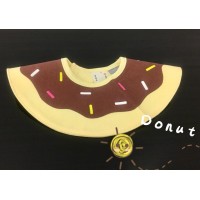 嬰兒旋轉水果造型口水肩 - Donut